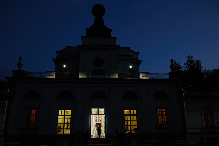 klasyczne wesele w pałacu w Jabłonnie